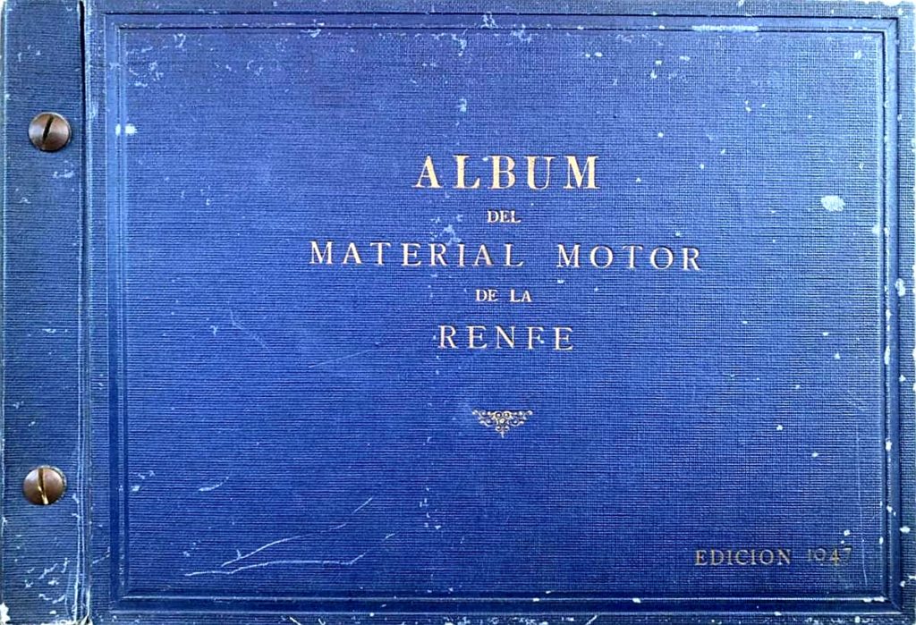 Albom del material motor de la RENFE